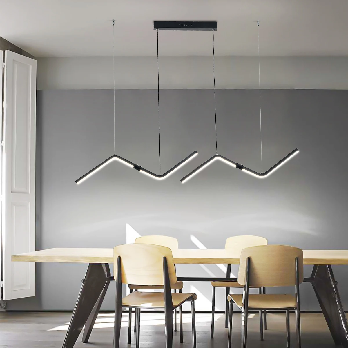 

Modern Led Pendant Lights Nordic Creative Personality Style Dining Kitchen Room Bar Chandeliers Bedroom Living Room Fixtures
