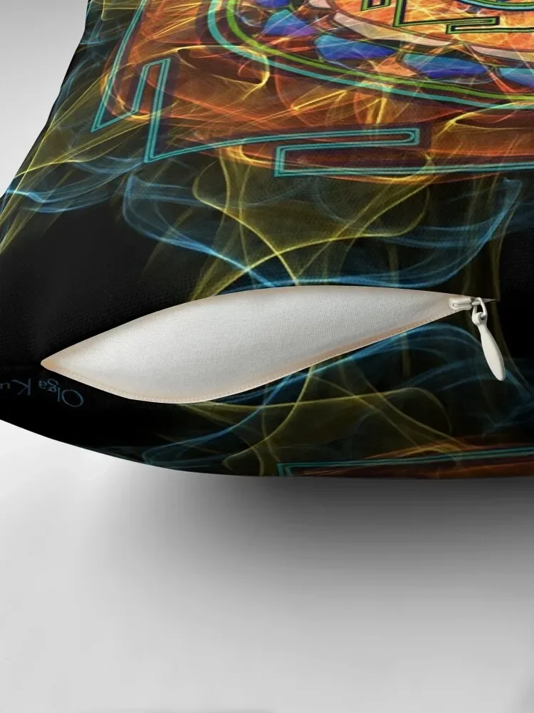 The Шри-Янтра-священная Геометрическая декоративная подушка Рождественская