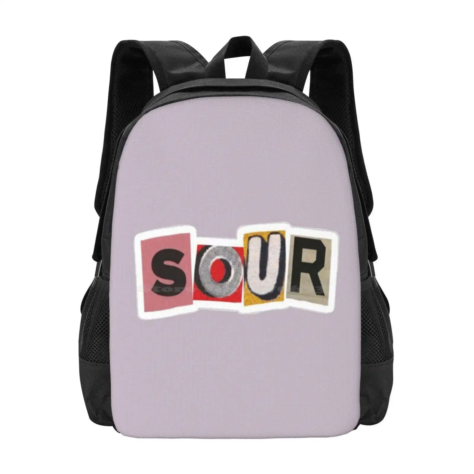 

Sour School Bags For Teenage Girls Laptop Travel Bags Olivia Rodrigo Sour Pop Punk Easycore Traitor Drivers License 1 Step