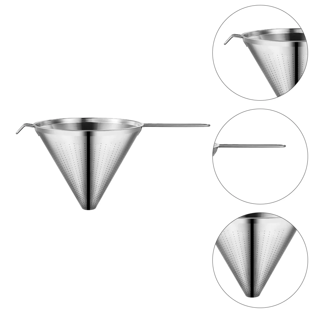 

1 шт., ручная Воронка Из Нержавеющей Стали с фильтром для кофе