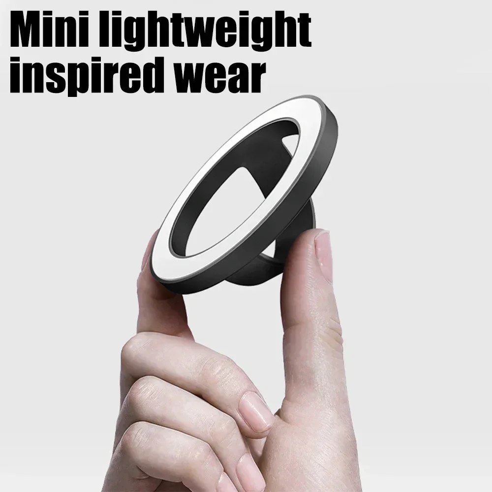 Новинка Сильный магнитный держатель-кольцо на палец Мягкие силиконовые