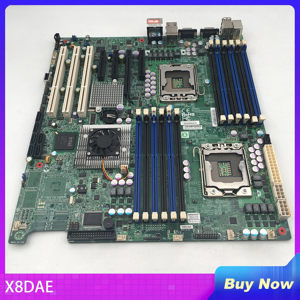 

For Supermicro Server Medical Workstation Motherboard Support For Xeon Processor 5600/5500 Series DDR3 SATA2 PCI-E2.0 X8dae