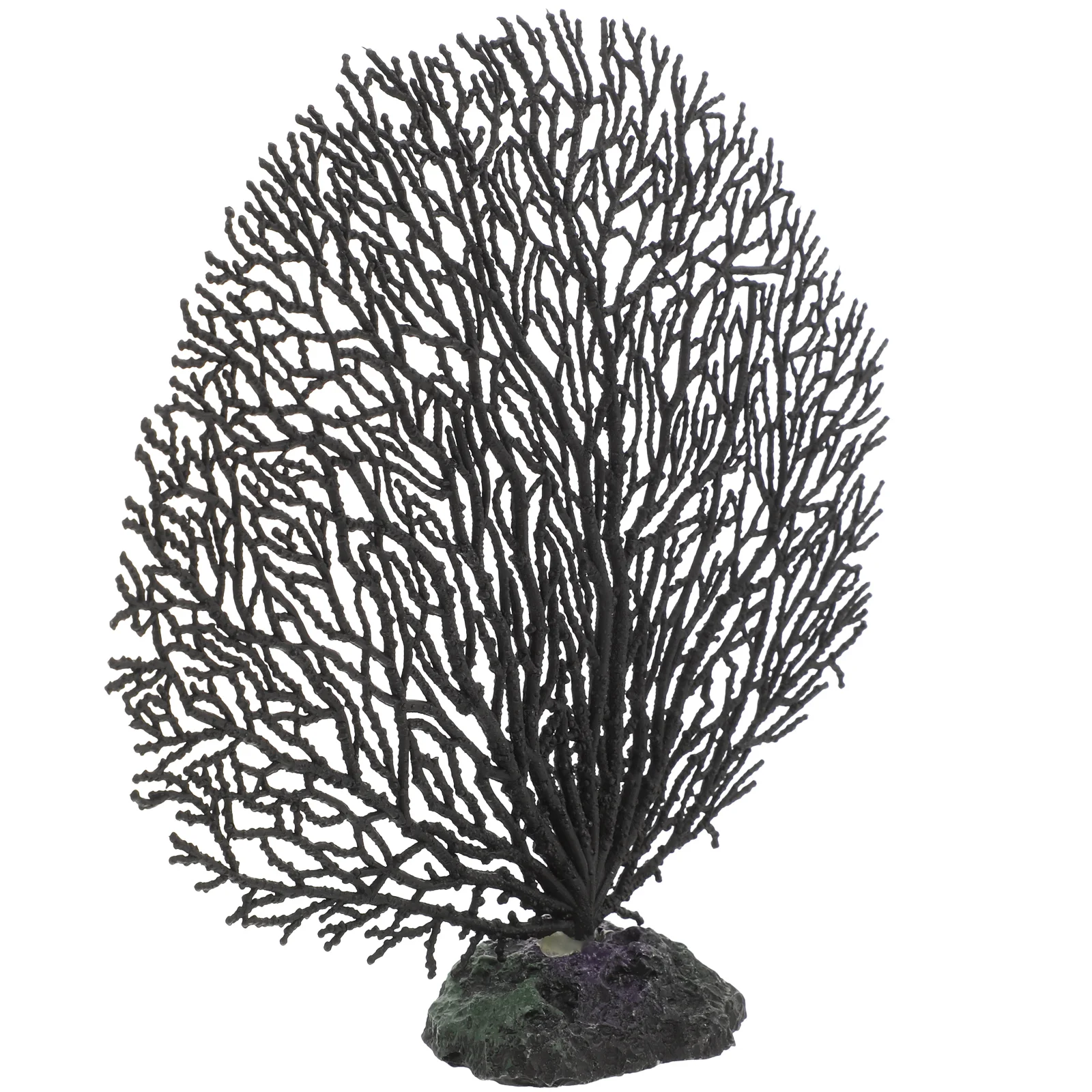 

Simulated Coral Wall Creative Tank Aquarium Landscape Tabletop Decor Wear-resistant Desktop Fish Pvc Faux Plants