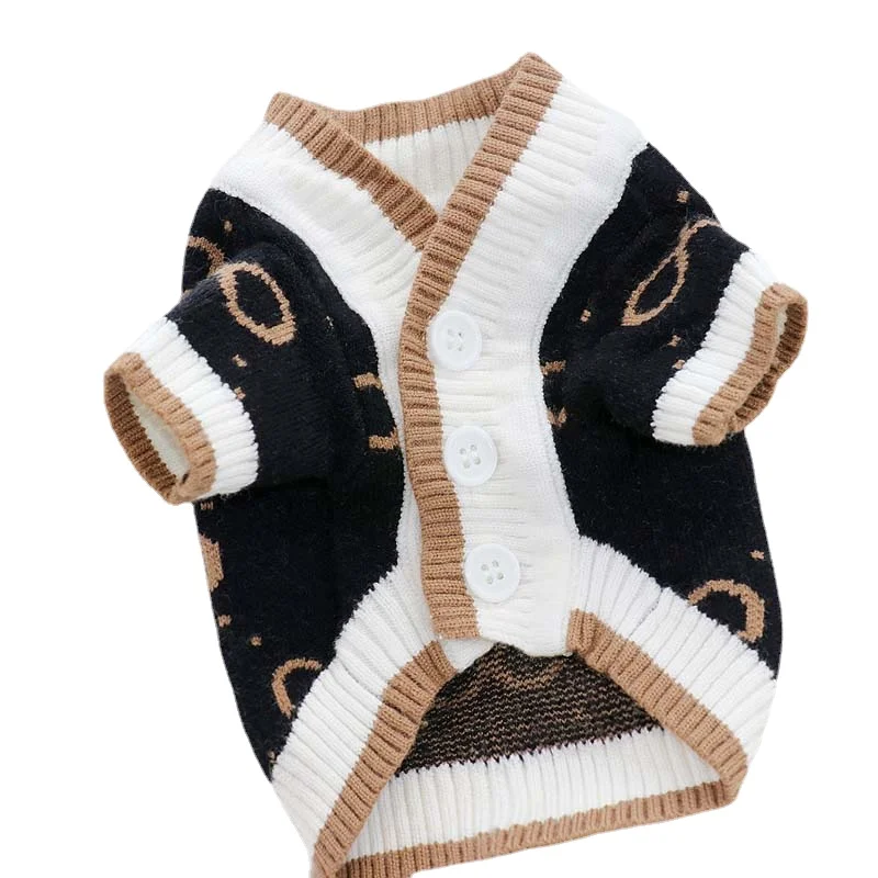 

Luxury Dog Sweater Clothes Winter Warm Dog Clothes Teddy Chihuahua Schnauzer for Small and Medium Dogs Puppy Coat Cat Sweater