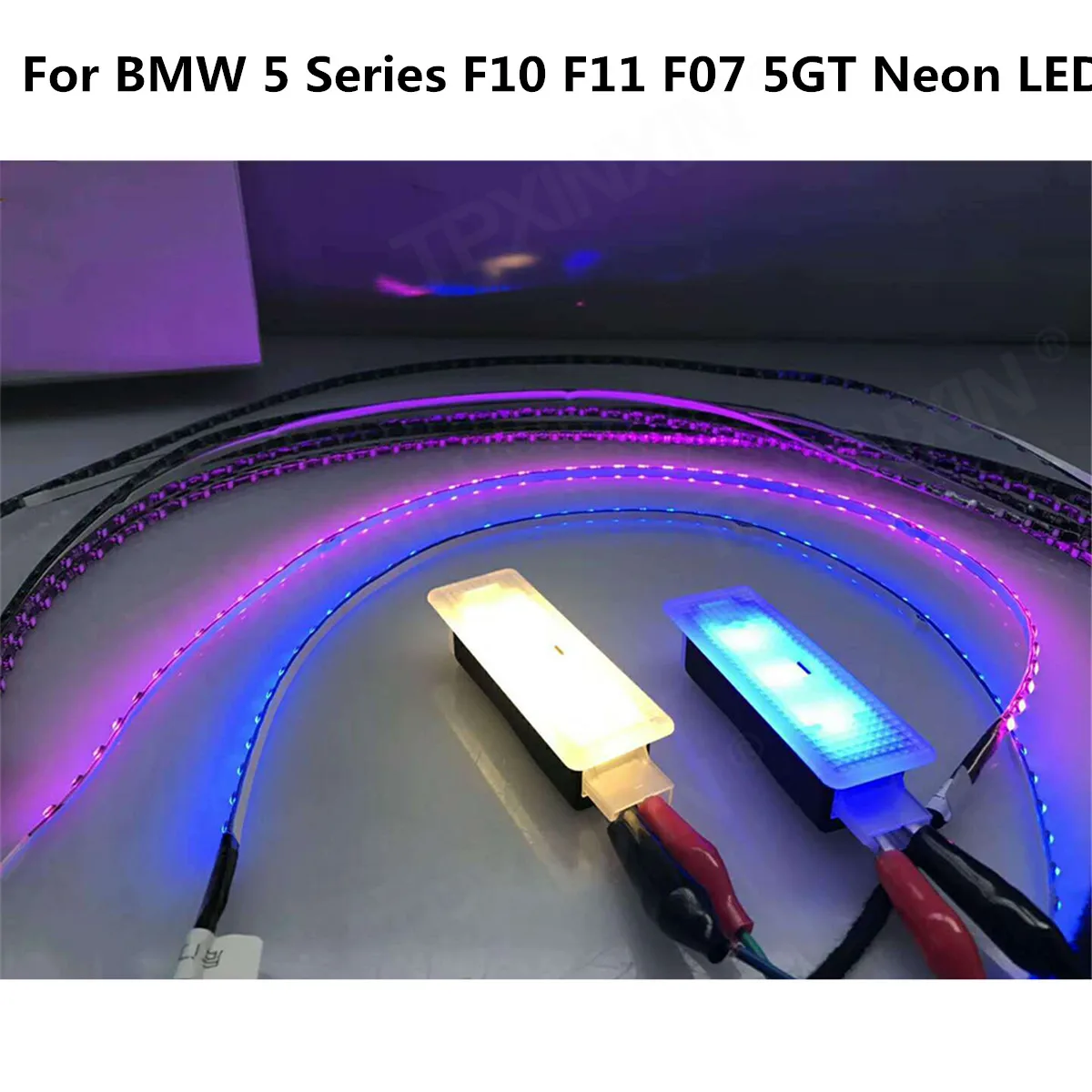 

Car Ambient Light Dashboard Display For BMW 5 Series F10 F11 F07 5GT Neon LED Screen Multimedia Lamp GPS Navi Unit