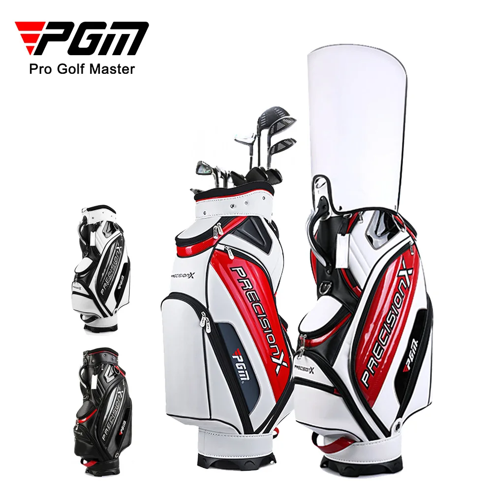 PGM Golf Unisex Sports Cart Package Standard Men Bag 92CM Professional Ball Staff Cover Bag Snake Lines Waterproof Holds 14 Club