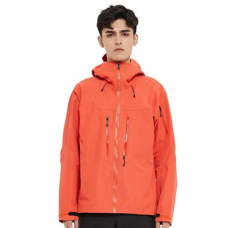 Водонепроницаемая куртка уличная Мужская ветрозащитная с твердым корпусом и