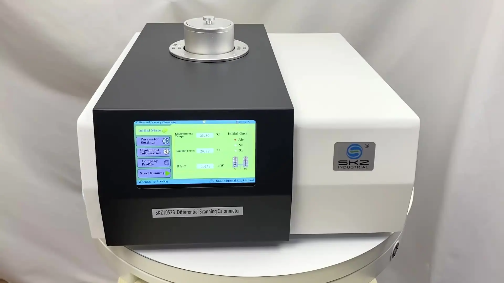 

SKZ1052B 550 Celsius 500mW differential scanning calorimetry dsc oxidation induction time OIT dsc calorimetro