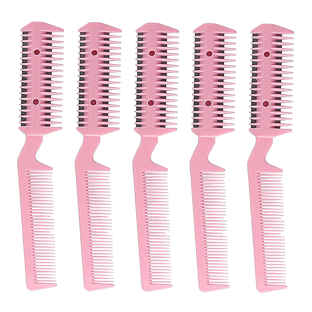 

Setof 5 Razor Comb Hair Cutting Comb Double Edge Razor Cutting
