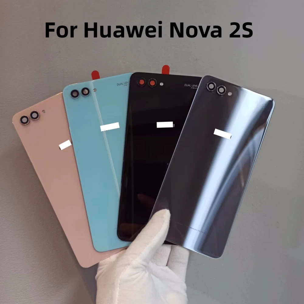 Новая задняя крышка корпуса для Huawei Nova 2S батарейного отсека планшетов
