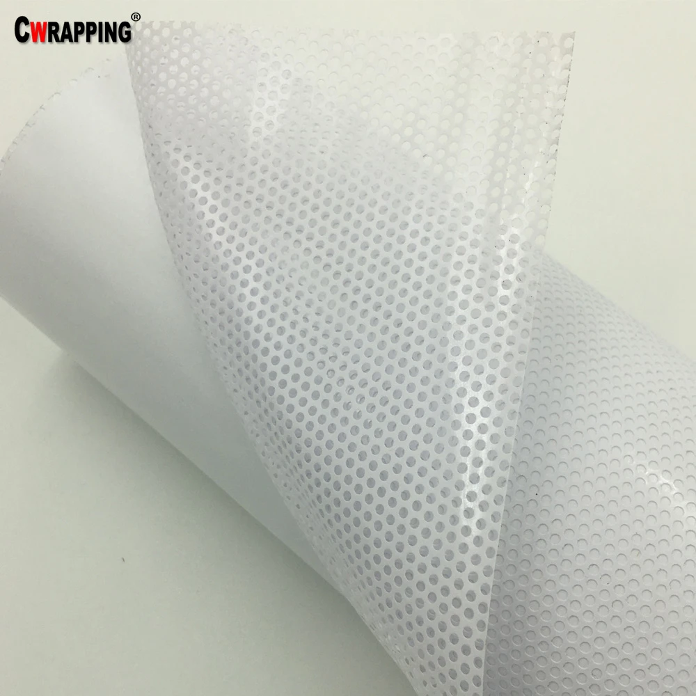 Tinting Perforated Mesh Lamp Film Fly Eye Tint Car Headlight Light Protect Stickers Automobile Rear Head Lamp Styling Sticker
