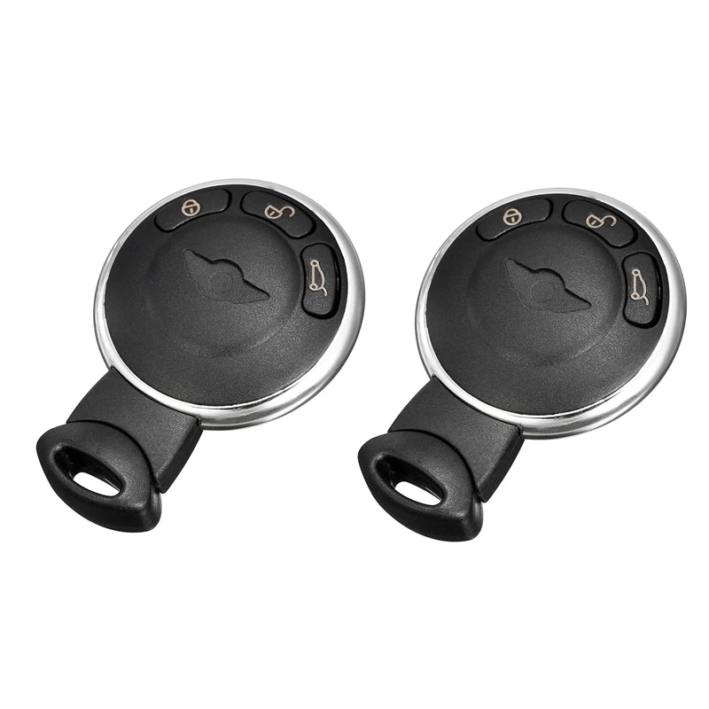

2X 3 Buttons With PCF7952 Chip 315Mhz Remote Key Fob Shell For Mini Cooper 2007-2014 KR55WK49333