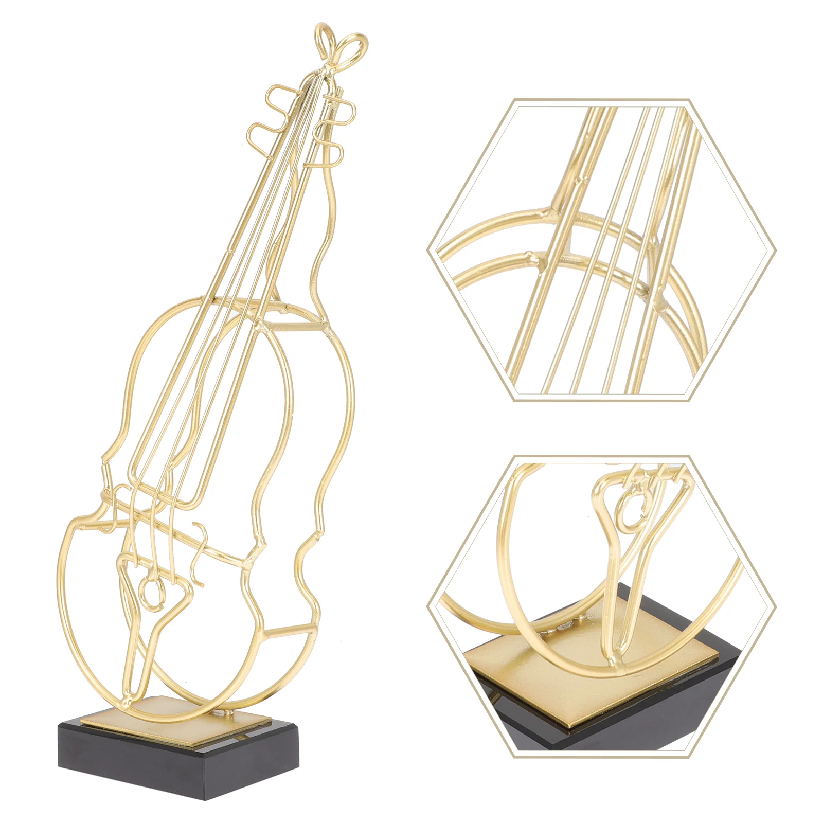 

Stylish Wrought Iron Violin Ornament Iron Violin Decor Iron Violin Adorn