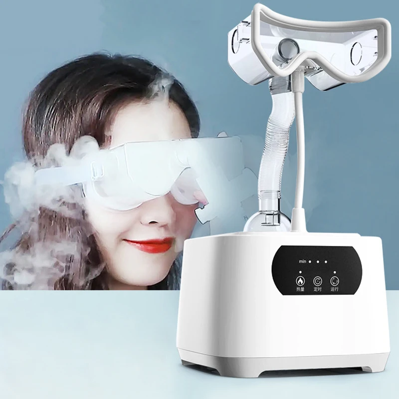 NEW Eye Massage SPA Instrument Hot Cold Spray Fumigation Atomization Heating Compress Eye Dryness Fatigue Relief Eye Protection