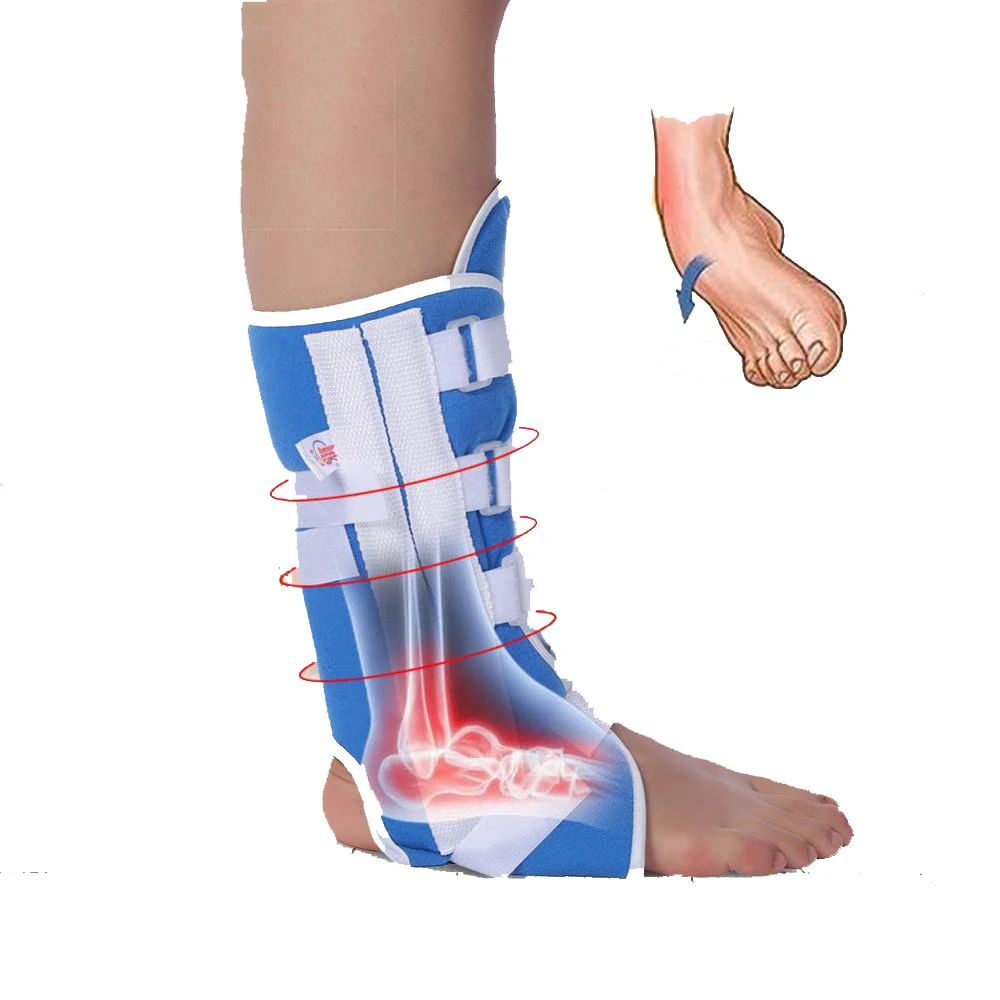 

Knee Brace Support Adjustable Joint Protection Ankle Strap Orthosis Sprain Strap Foot Brace Support Pain Relief Protective Brace