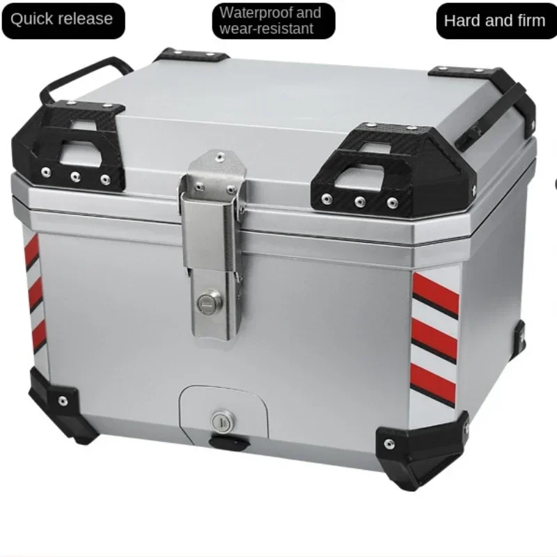 

Big Motorcycle Trunk Waterproof Motorcycle Tail Bag 36L Rear Box 오토바이 리어백 Motorcycle Accessories Abs Box