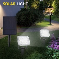 adjustable solar spotlight outdoor led solar spotlight in ground ip65 waterproof landscape lawn lamp solar lighting for garden