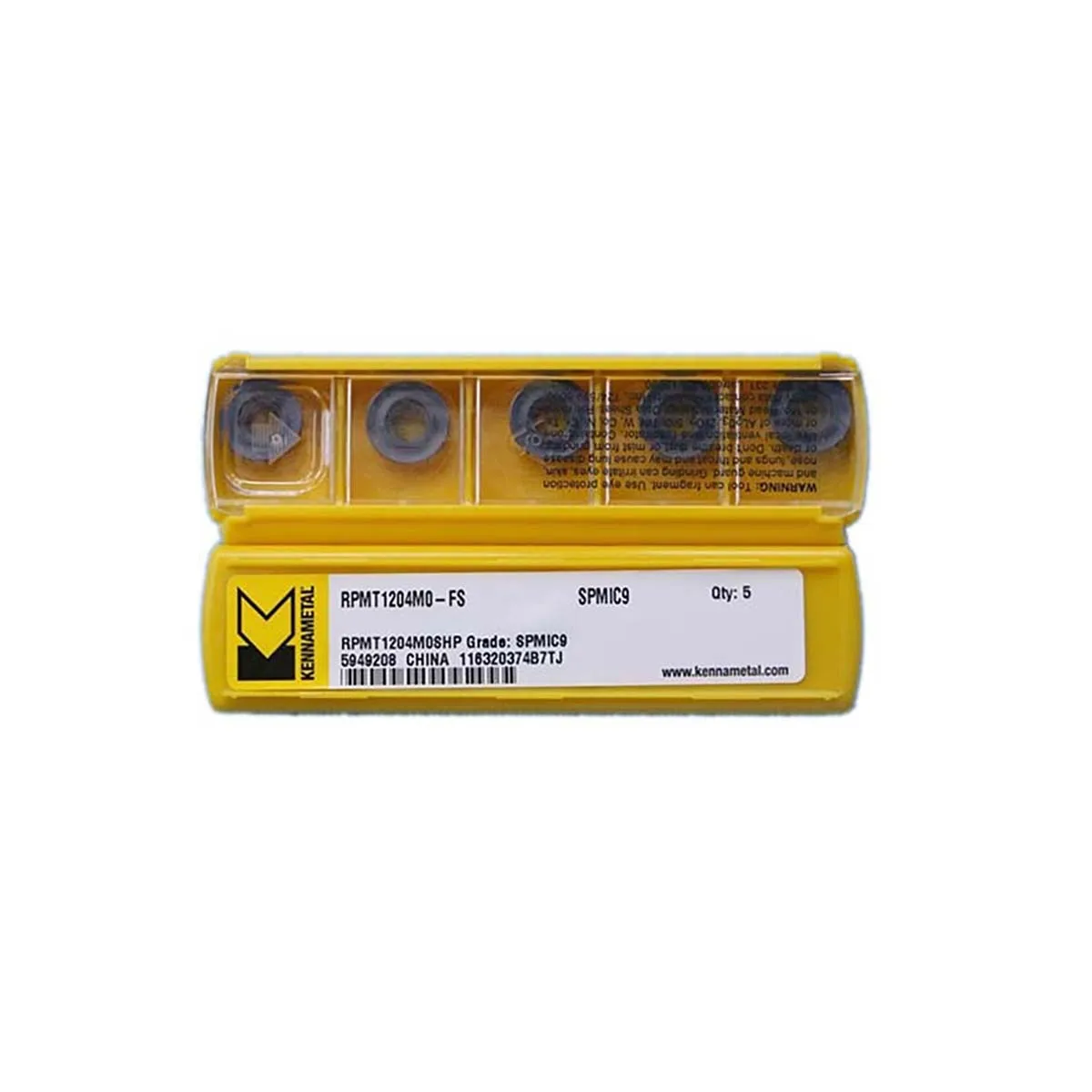 

Kennametal 100% Original RPMT RPMT1204MO FS SPMIC9 RPMT1204MO NT KC522M Tool Inserts Carbide Milling Turning Milling Cutter