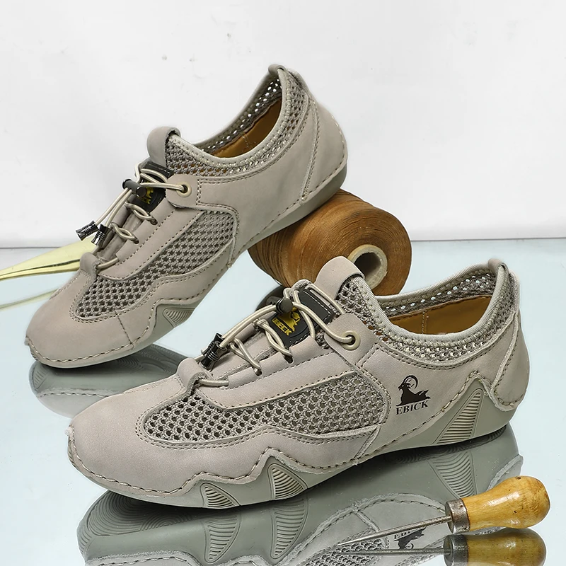 Summer Women's Sneakers Leather Casual Breathable Women Outdoor Shoes Fashion High Quality Women Footwear Luxury Loafers Shoes