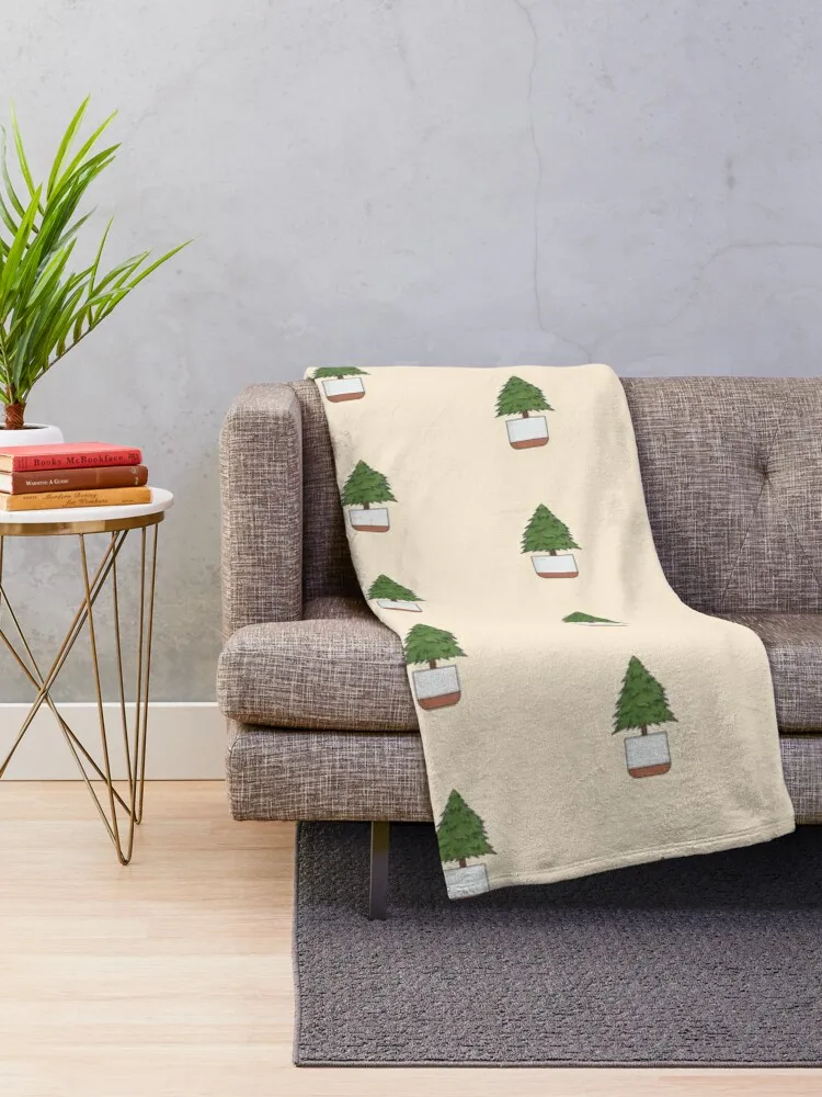 Dwarf Evergreen - Одеяло для комнатных растений плюшевые роскошные пледы