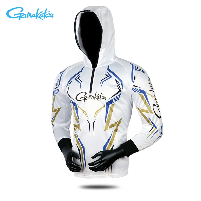 

2022 Summer New Sun Protectio Fishing Shirt Anti-uv Fishing Hoodie Breathable Sports Outdoor Anti-Mosquito Camping Shi