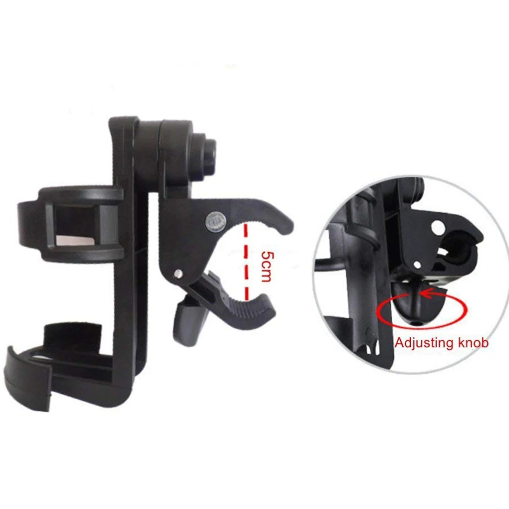 

Durable Plastic Adjustable 360 Degrees Universal Baby Stroller Pushchair Bike Bicycle Cup Drink Water Bottle Holder