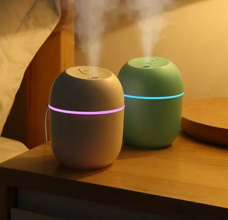 

Ultrasonic Air Humidifier Aroma Essential Oil Aromatherapy Diffuser Home Car USB Fogger Mist Maker with LED Night Lamp