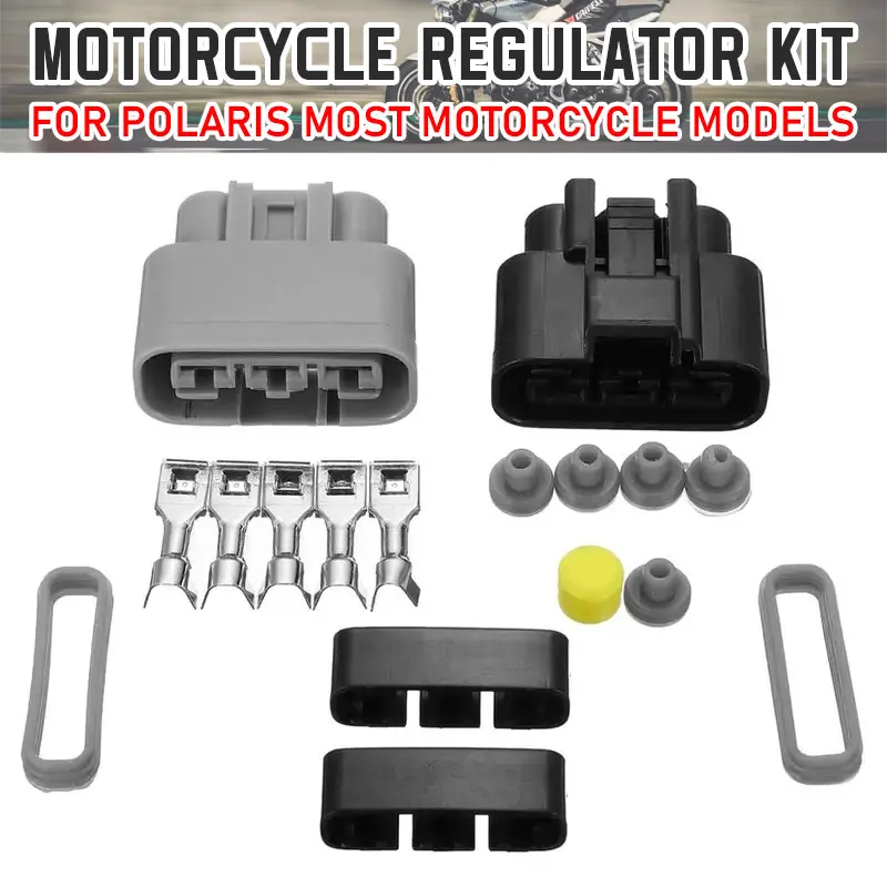 

Мотоциклетный регулятор напряжения Выпрямитель Соединительный комплект для Honda TRX BMW Kawasaki Yamaha мотоциклетный регулятор универсальный комплект
