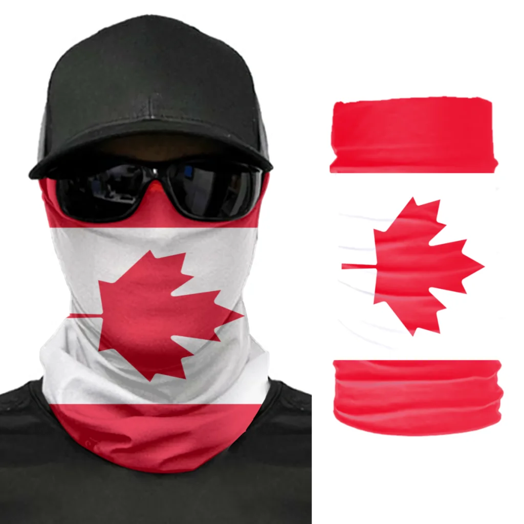 

2022, Канада, оригинальная маска для лица, унисекс, модный обогреватель для шеи, для велоспорта, походов