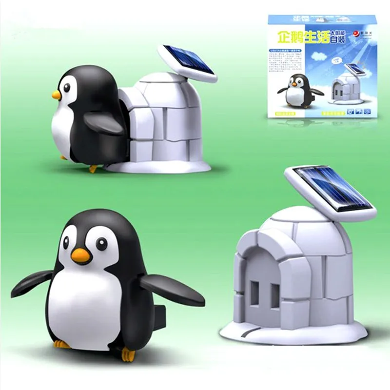 

New Toys Solar Toys Children Puzzle Game Penguin Mini Interaction Gifts Kids