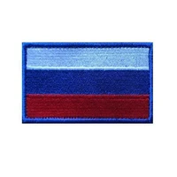 russian flag russia armband embroidered patch hook loop or iron on embroidery velcros badge cloth military moral stripe
