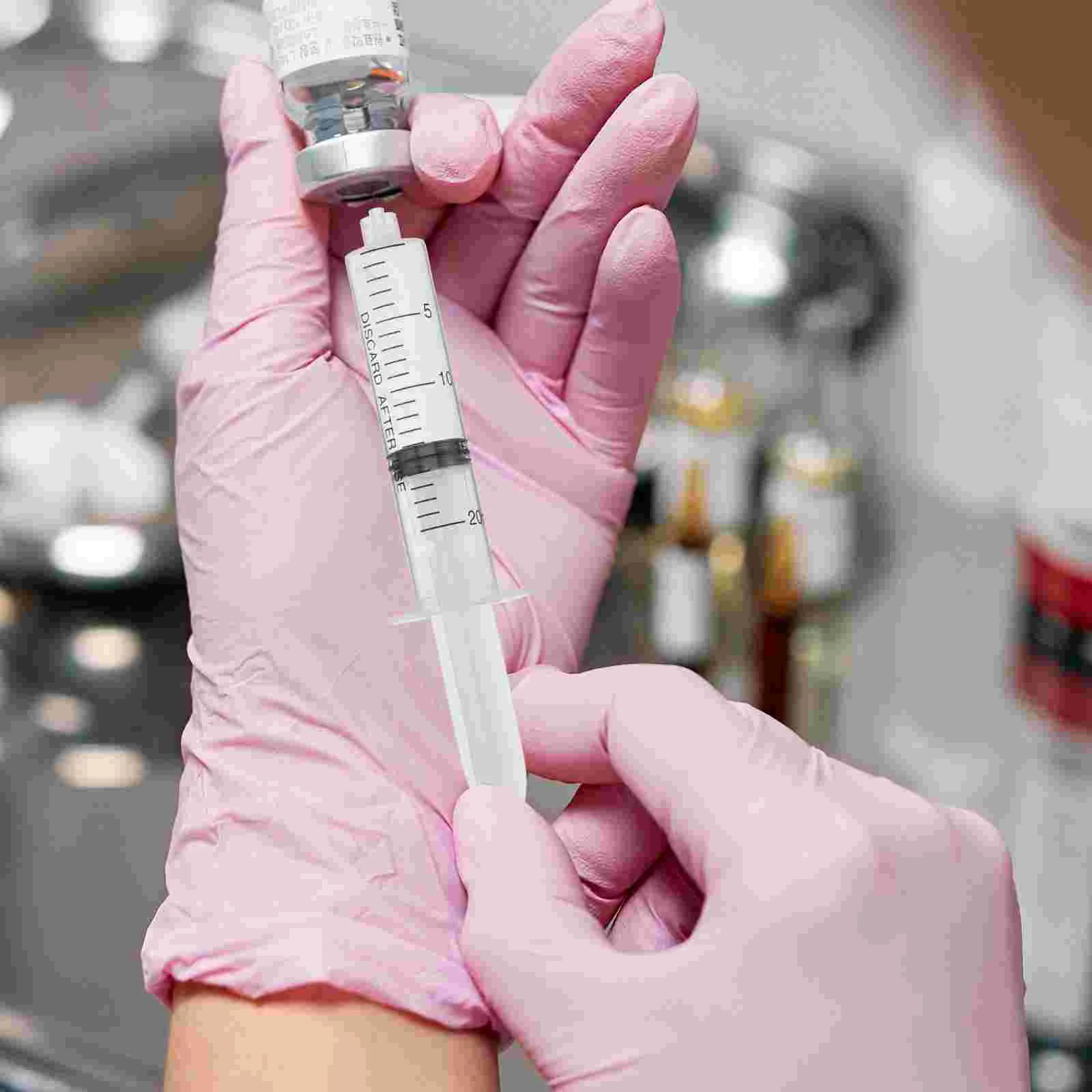 10 шт. инжектор для винтового ствола лабораторий ветеринарных шприцев с весами