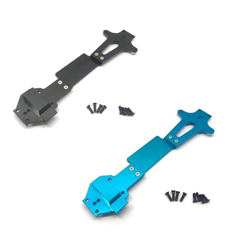 

2 шт. для WLtoys 144001 RC автомобиль, обновленные запасные части, металлическая вторая Напольная доска 144001-1259, черно-синяя