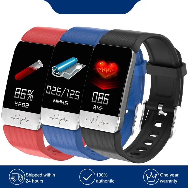 

Браслет T1s спортивный с датчиком температуры и измерением температуры