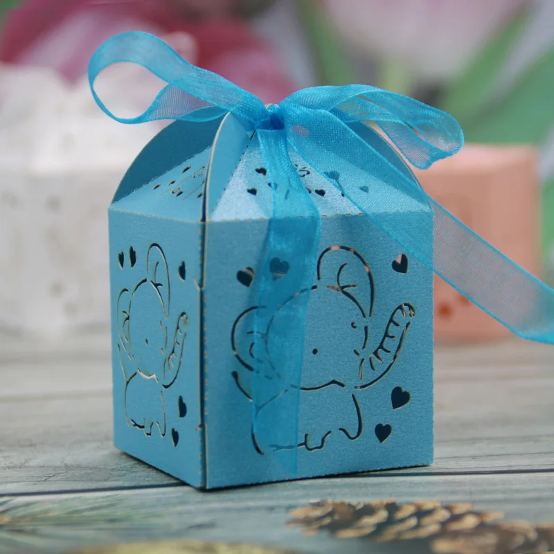Candy Chocolate Cookie Boxes Container Bag Baby Shower Birthday Wedding Party Decors
