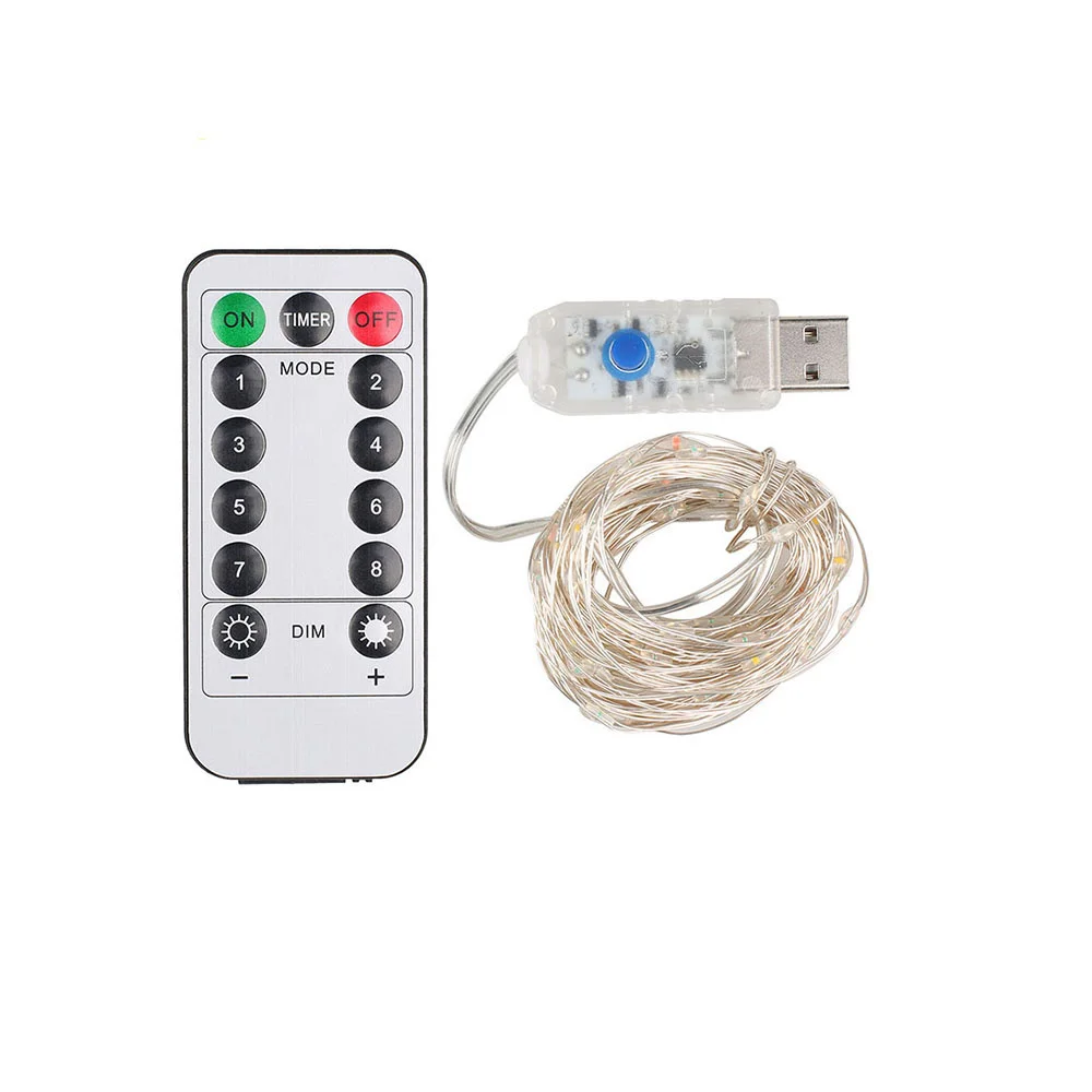 Медная гирлянсветильник с USB