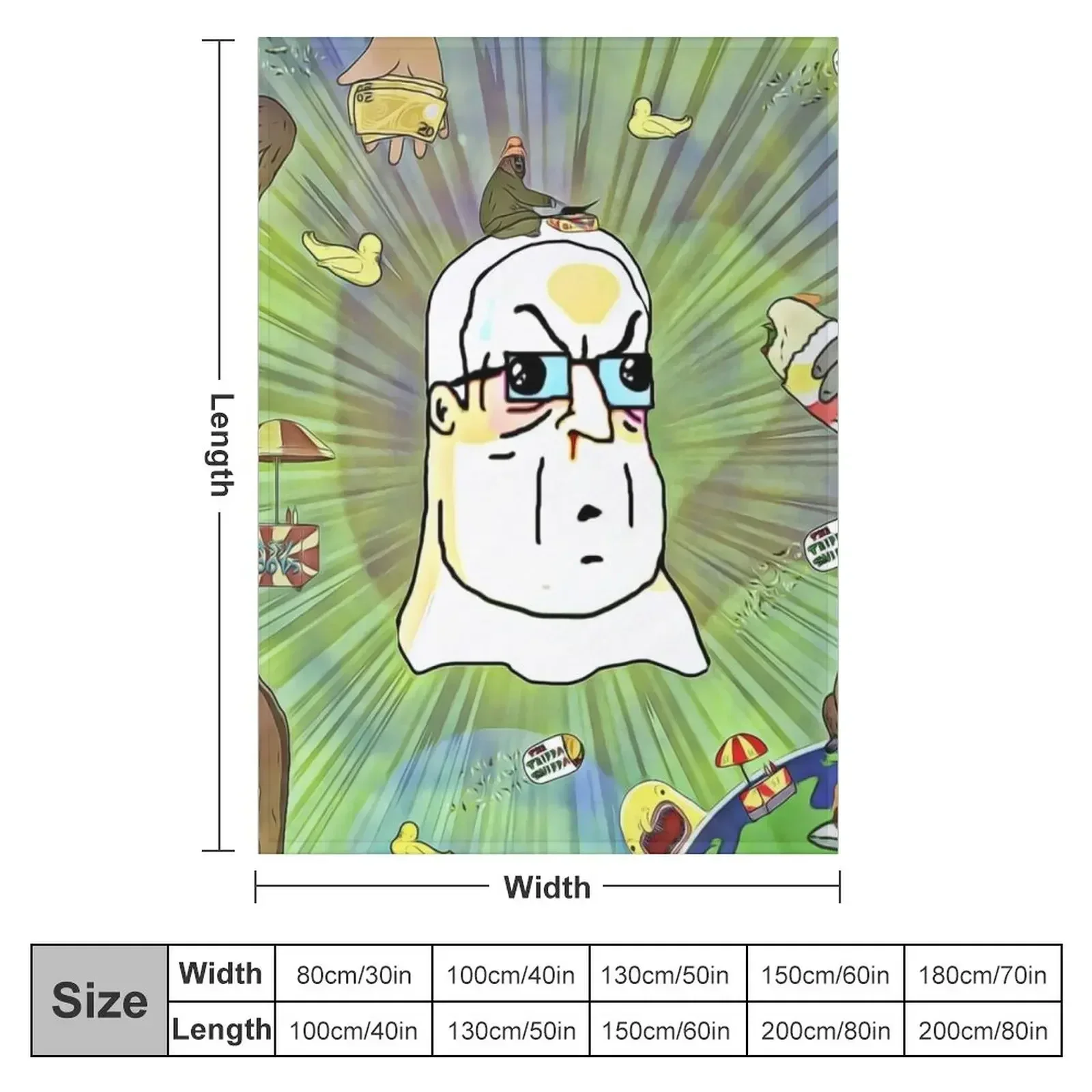 Trippa Snippa Universe The Big Lez Show Пледы для дивана кровати Роскошные полярные одеяла