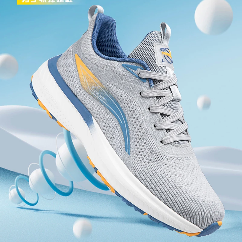 

Новинка 2023, модные мужские кроссовки для бега, удобные Молодежные Популярные Повседневные Удобные кроссовки для бега