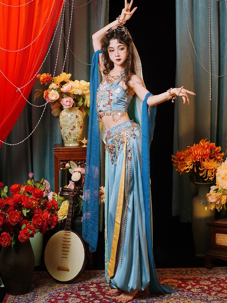 Экзотический Костюм Yanran ханьфу для женщин богиня Западного региона улучшенный