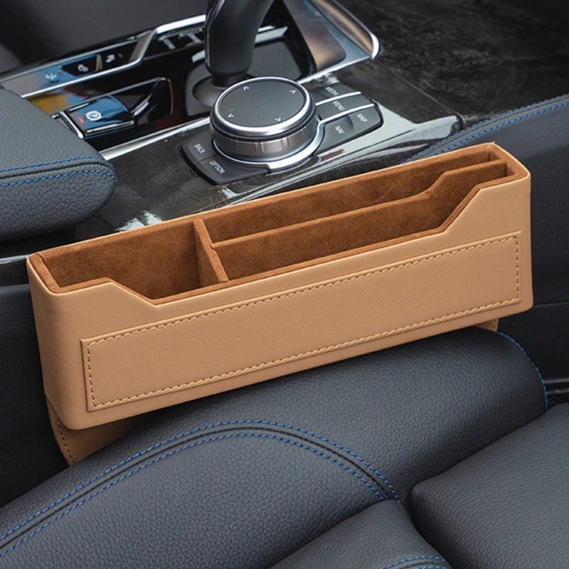 

Car Seat Gap Organizer Pockets Adjust Crevice Storage Box Help Reduce Distracted Driving Hold Phone Coin Card Key Remote