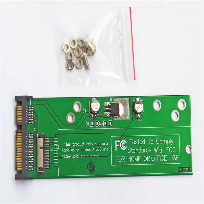 Карта адаптера SATA подходит для 2011 и 2010 SSD Apple Air A1369 A1370