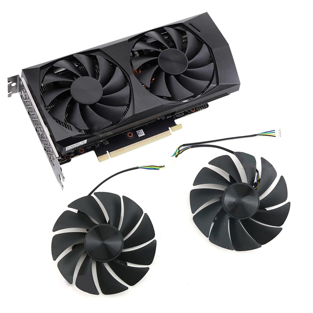 

For ZOTAC RTX3060 RTX3060ti GA92S2U HA HB GPU Graphics Card Cooling Fan