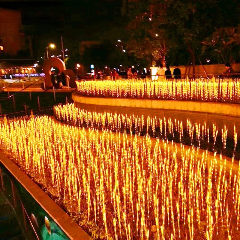 

6Pcs/Lot Solar Waterproof Lawn Light Wheat Ears Lights Reed Lamp Rice Lights Patio Garden Villa Decorative Landscape Lamps