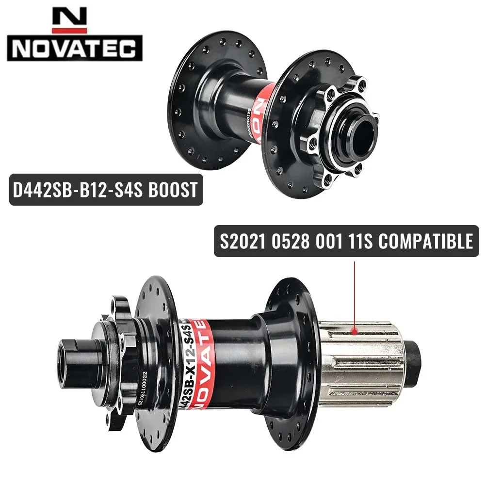Novatec 32-отверстия Bicycle Boost Hub 15x110 12x148 Bike Cube MTB Hubs Ступица колеса для горного