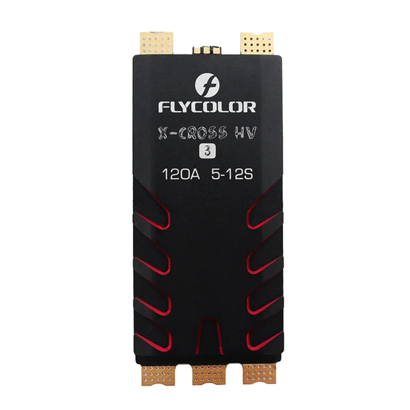 Регулятор скорости FLYCOLOR X-CROSS HV3 120A ESC 5-12S BLHeli-32 Dshot Proshot 64 МГц 32-битный регулятор для