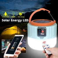 super lights solar led camping light usb rechargeable bulb for outdoor tent lamp portable lanterns emergency lights for bbq