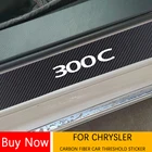 Накладка на порог автомобиля, из углеродного волокна, для Chrysler SEBRING PT CRUISER PACIFICA 300C 300 S