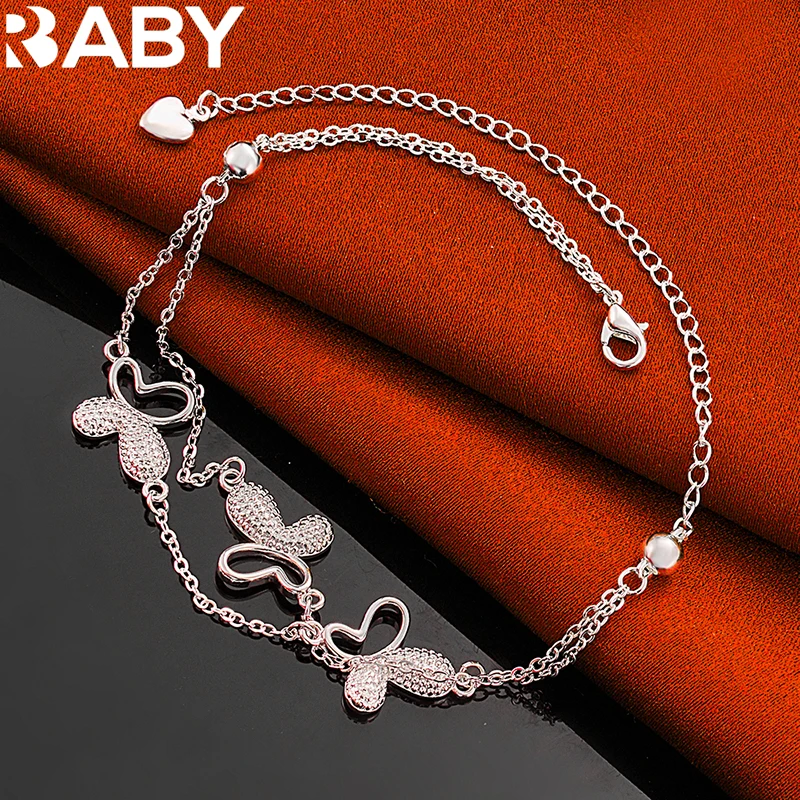 Браслет-подвеска из стерлингового серебра 925 пробы