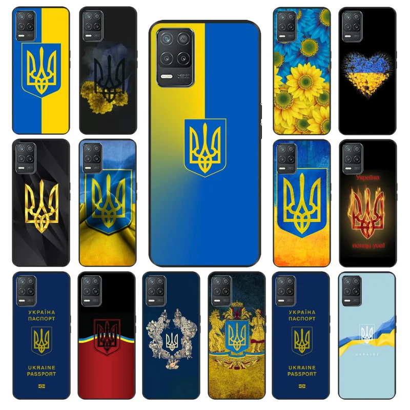 

Ukraine Flag Phone Case for OPPO Realme GT 2 Pro X2 Pro XT C25S 8 7 6 Pro 6i Realme GT Master C3 C21 C21Y C11 X3 SuperZoom