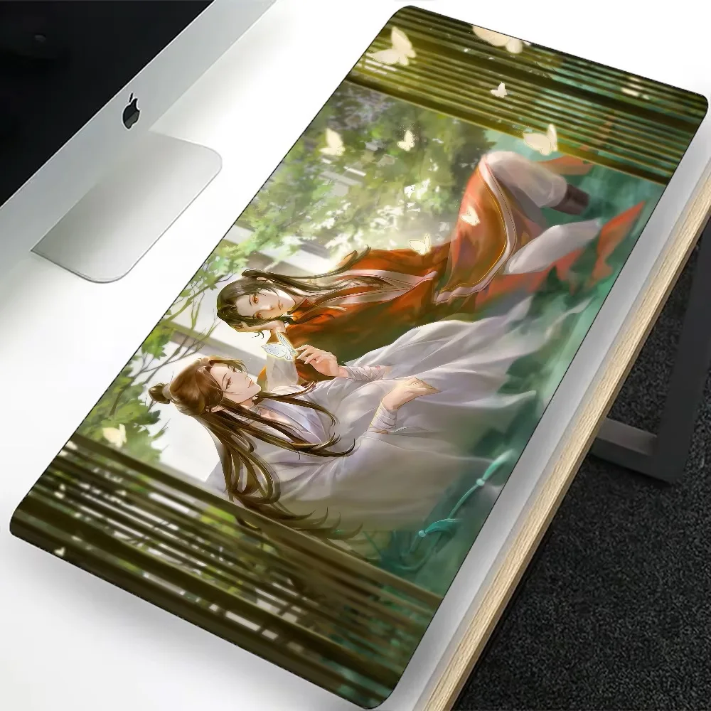 Большой игровой коврик для мыши Tian Guan Ci Fu компьютерный ноутбука офисный XXL